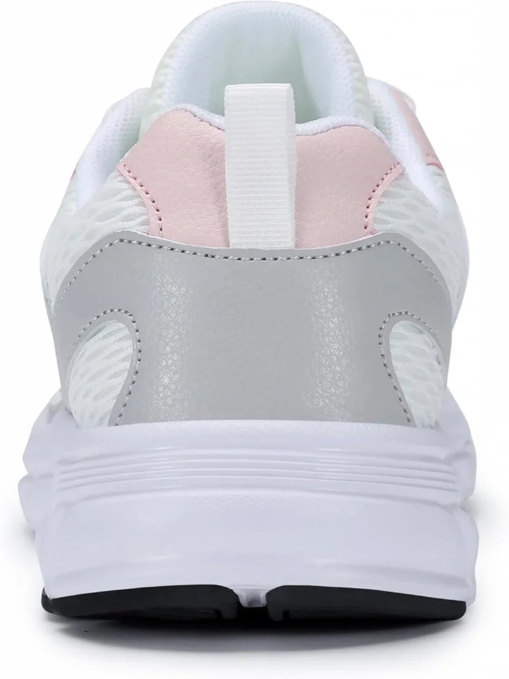 Women's Pink White Walking Shoes Comfortable Running Casual Tennis Sneakers